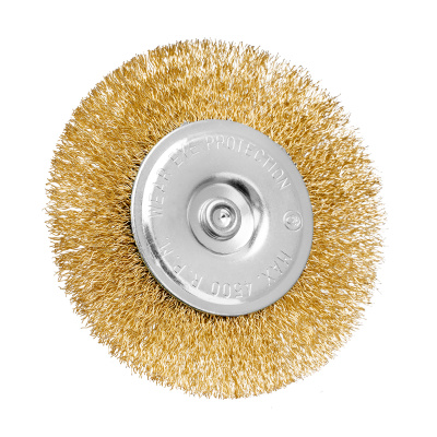 Набор щеток для дрели, 6 шт, 5 плоских 40-50-65-75-100 мм + 1 "чашка" 50 мм, со шпильками Matrix по ценам производителя в Екатеринбурге с доставкой по всей России