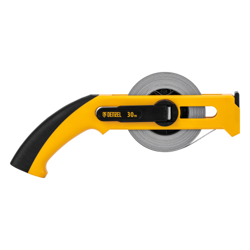 Рулетка геодезическая 30 м х 13 мм, открытый корпус, металлическая лента Denzel по ценам производителя в Екатеринбурге с доставкой по всей России