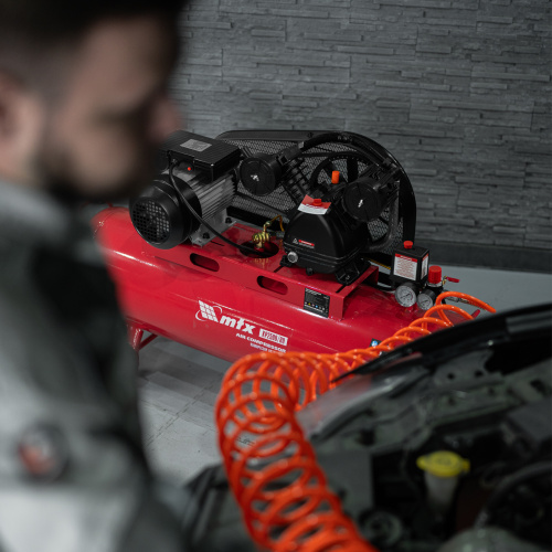 Компрессор воздушный ременный привод КР2500/80, 2,5 кВт, 80 литров, 420 л/мин МТХ по ценам производителя в Екатеринбурге с доставкой по всей России