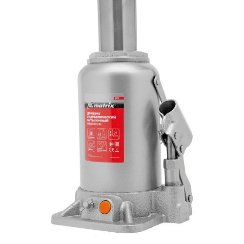 Домкрат гидравлический бутылочный, 20 т, h подъема 244-449 мм Matrix по ценам производителя в Екатеринбурге с доставкой по всей России