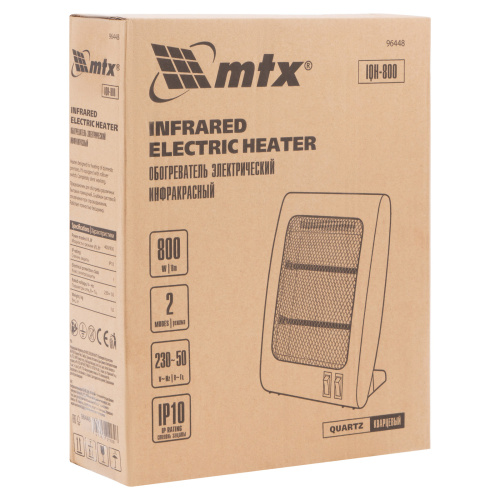 Инфракрасный обогреватель IQH-800, 230В, 800 Вт// MTX по ценам производителя в Екатеринбурге с доставкой по всей России