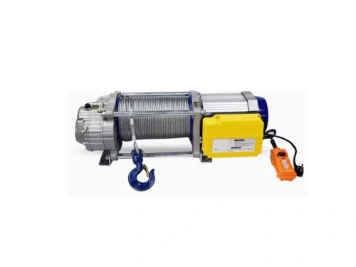 Лебедка электрическая 1000кг 100м с канатом 220В алюминиевый корпус TOR KCD(А) по ценам производителя в Екатеринбурге с доставкой по всей России