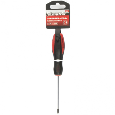Отвертка "Era", PH0 х 75 мм, CrV, трехкомпонентная рукоятка Matrix по ценам производителя в Екатеринбурге с доставкой по всей России