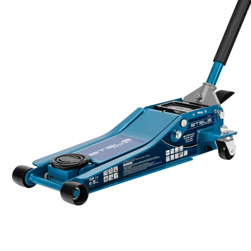 Домкрат гидравлический подкатной 3 т, быстрый подъем, Low profile quick lift, 75-505 мм, профессиональный STELS по ценам производителя в Екатеринбурге с доставкой по всей России