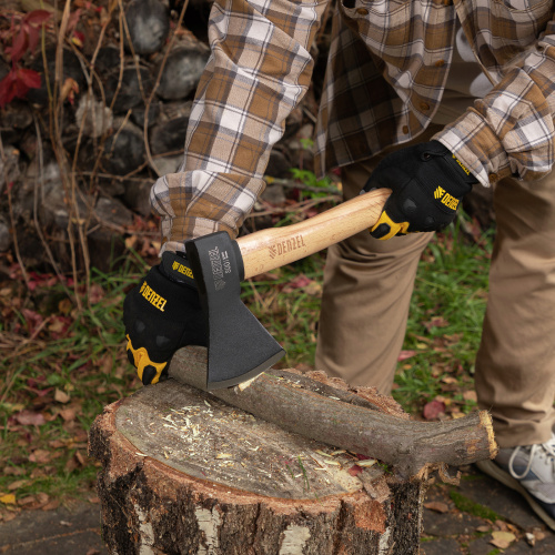 Топор, 800 г, кованый, буковое топорище Denzel по ценам производителя в Екатеринбурге с доставкой по всей России