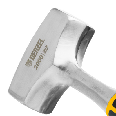 Кувалда 2 кг, цельнометаллическая, двухкомпонентная рукоятка Denzel по ценам производителя в Екатеринбурге с доставкой по всей России