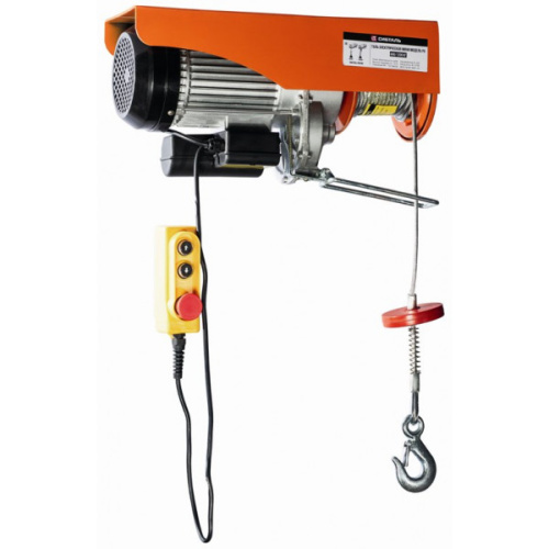 Мини-таль электрическая канатная, стационарная, 220 В 600 / 1200 кг - 12/6 м РА, Сибталь по ценам производителя в Екатеринбурге с доставкой по всей России