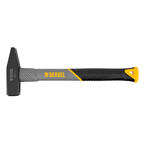 Молоток слесарный, 600 г, кованый, фибергласовая рукоятка c TPR покрытием Denzel по ценам производителя в Екатеринбурге с доставкой по всей России