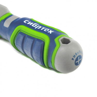 Отвертка PH0 х 100 мм, CrV, четырехкомпонентная рукоятка Сибртех по ценам производителя в Екатеринбурге с доставкой по всей России