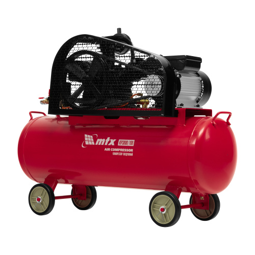 Компрессор воздушный ременный привод КР3000/100  3,0 кВт, 100 литров, 510 л/мин МТХ по ценам производителя в Екатеринбурге с доставкой по всей России