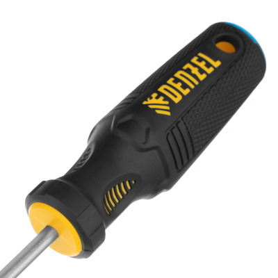 Отвертка SL5x150 мм, CrV, трехкомпонентная рукоятка Denzel по ценам производителя в Екатеринбурге с доставкой по всей России