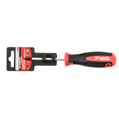 Отвертка Profi, PZ1 x 75 мм, S2, двухкомпонентная рукоятка Matrix по ценам производителя в Екатеринбурге с доставкой по всей России