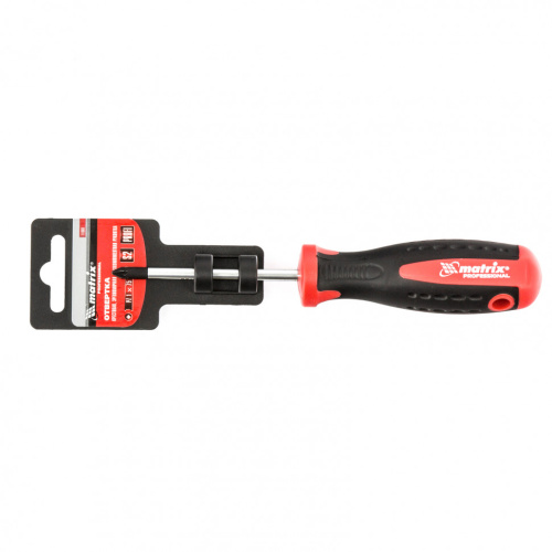 Отвертка Profi, PZ1 x 75 мм, S2, двухкомпонентная рукоятка Matrix по ценам производителя в Екатеринбурге с доставкой по всей России