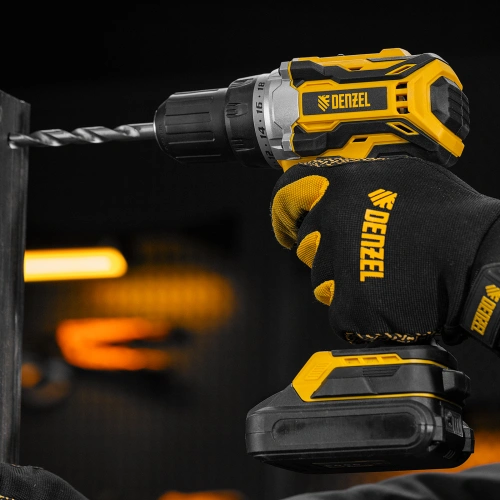 Дрель-шуруповерт аккумуляторная, бесщет. BLDL-18-0 Li-Ion, 18 В Denzel по ценам производителя в Екатеринбурге с доставкой по всей России
