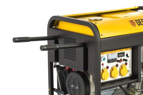 Генератор дизельный DD6300Е, 5.0 кВт, 220 В/50 Гц, 15 л, электростартер Denzel по ценам производителя в Екатеринбурге с доставкой по всей России