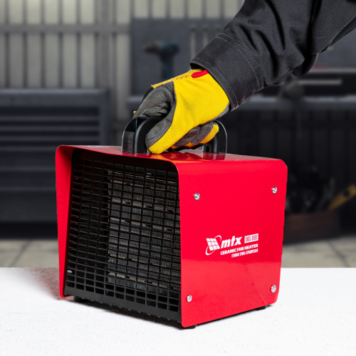 Тепловая пушка керамическая SHCL-3000, квадратная, 230 В, 480 м3/ч, 1/3 кВт MTX по ценам производителя в Екатеринбурге с доставкой по всей России