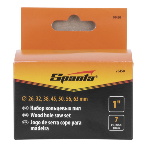 Пила кольцевая, D 26-63 мм, глубина пропила 1 Sparta по ценам производителя в Екатеринбурге с доставкой по всей России