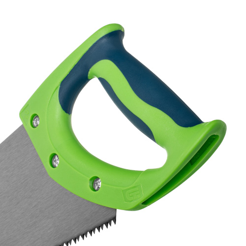 Ножовка по дереву "Зубец", 350 мм, 7-8 TPI, каленый зуб 2D, двухкомпонентная рукоятка Сибртех по ценам производителя в Екатеринбурге с доставкой по всей России