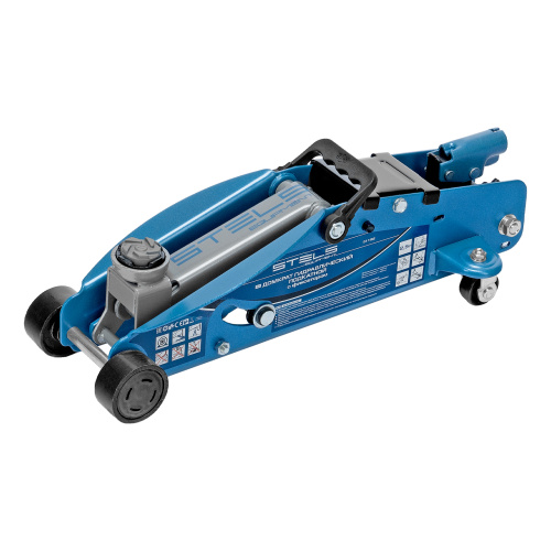 Домкрат гидравлический подкатной 2.5 т, с фиксатором, Safety Pin, 140-385 мм Stels по ценам производителя в Екатеринбурге с доставкой по всей России