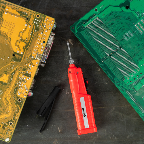 Паяльник беспроводной 4.5 В, 8 Вт, 350°С, припой 10 г, работа от элементов питания 3хАА Matrix по ценам производителя в Екатеринбурге с доставкой по всей России