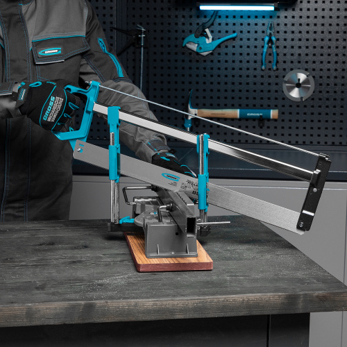 Стусло прецизионное, пила 550 мм, две прижимные струбцины Gross по ценам производителя в Екатеринбурге с доставкой по всей России