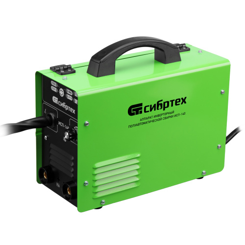 Аппарат инвертор. полуавтомат. сварки ИСП-140, 140 А, ПВ 60% Сибртех по ценам производителя в Екатеринбурге с доставкой по всей России