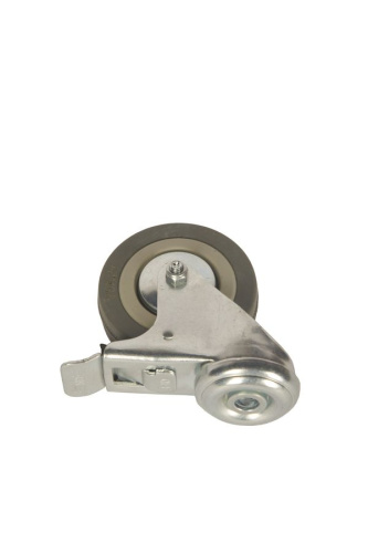 Колесо аппаратное поворотное SChgb 93 75 мм под болт с тормозом (F) по ценам производителя в Екатеринбурге с доставкой по всей России