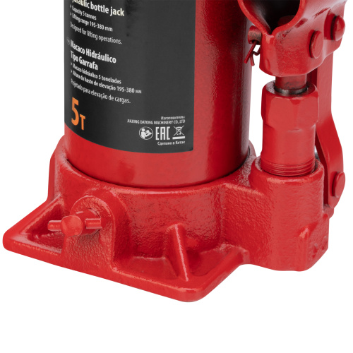 Домкрат гидравлический бутылочный, 5 т, h подъема 195-380 мм Sparta по ценам производителя в Екатеринбурге с доставкой по всей России