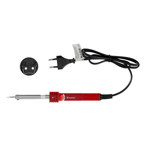 Паяльник, пластиковая рукоятка, медный наконечник с долговечным защитным покрытием, 220 В, 30 W Matrix по ценам производителя в Екатеринбурге с доставкой по всей России