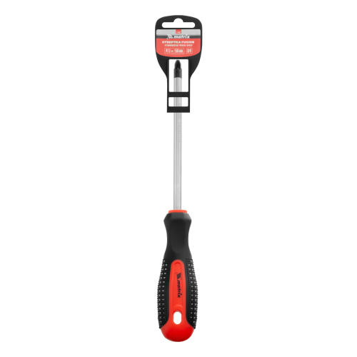 Отвертка Fusion, PZ3 x 150 мм, CrV, трехкомпонентная рукоятка "Anti slip" Matrix по ценам производителя в Екатеринбурге с доставкой по всей России