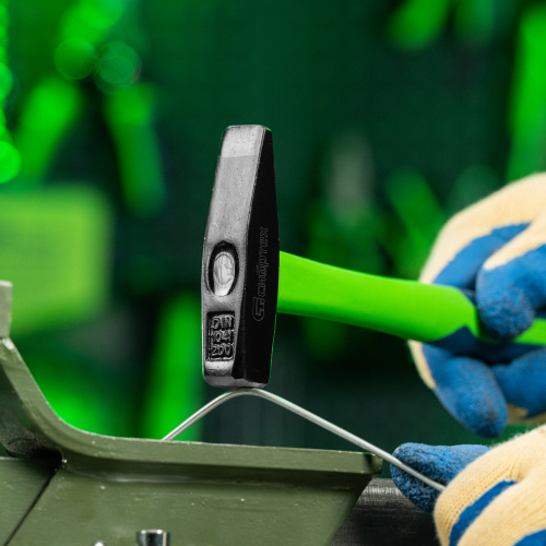 Молоток слесарный, 200 г, фибергласовая обрезиненная рукоятка Сибртех по ценам производителя в Екатеринбурге с доставкой по всей России