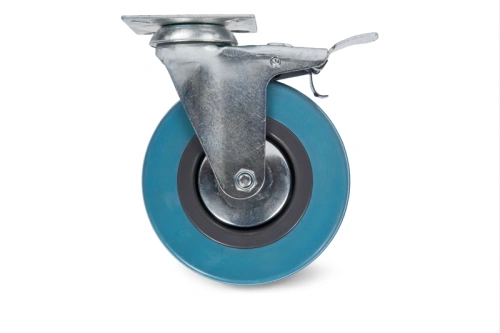 Колесо аппаратное поворотное SCgb 55 125 мм с тормозом (F) по ценам производителя в Екатеринбурге с доставкой по всей России