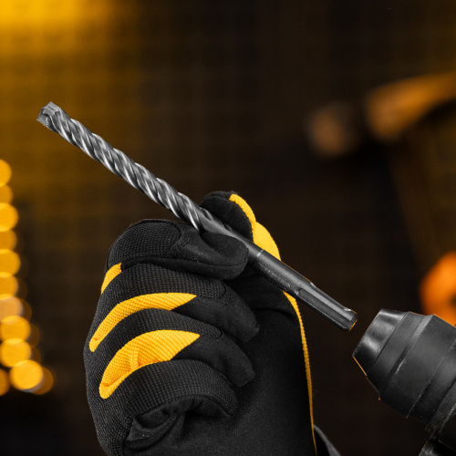 Бур по бетону, цельная крестовая пластина, 10x165 мм, SDS PLUS Denzel по ценам производителя в Екатеринбурге с доставкой по всей России