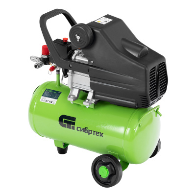 Компрессор воздушный КК-1100/22, 1, 1 кВт, 135 л/мин, 22 л, прямой привод, масляный Сибртех по ценам производителя в Екатеринбурге с доставкой по всей России