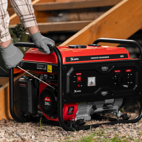Генератор бензиновый RS-3000, 2,2 кВт, 230В, ручной стартер MTX по ценам производителя в Екатеринбурге с доставкой по всей России