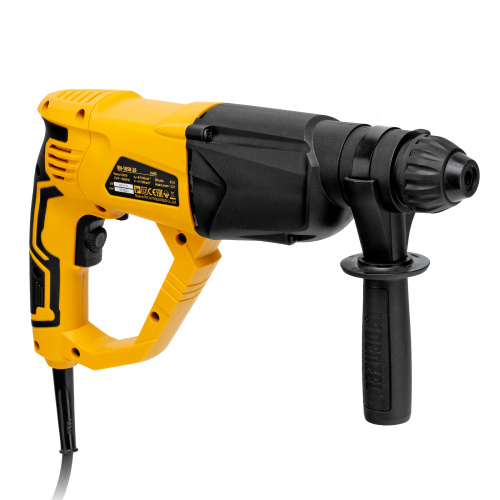 Перфоратор электрический RH-1050-26, SDS-plus, 1050 Вт, 3.2 Дж, 3 плюс 1 режим Denzel по ценам производителя в Екатеринбурге с доставкой по всей России
