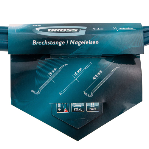 Лом-гвоздодер, двутавровый профиль, 450 х 29 х 16 мм Gross по ценам производителя в Екатеринбурге с доставкой по всей России
