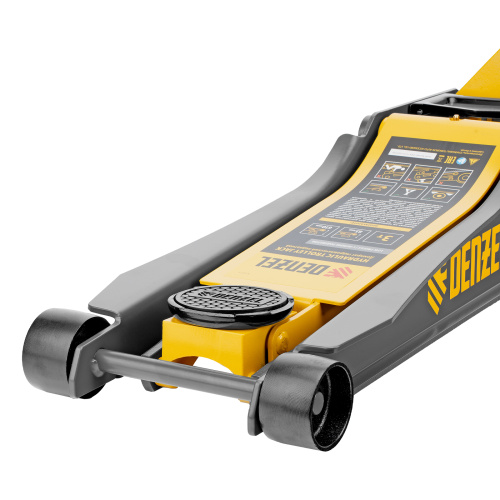 Домкрат гидравлический подкатной, 3 т, 85-610 мм, быстрый подъем, низ. подхват, проф, SUV Denzel по ценам производителя в Екатеринбурге с доставкой по всей России