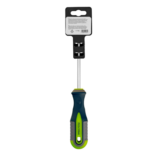 Отвертка, PH2 х 100 мм, CrV, трехкомпонентная рукоятка Сибртех по ценам производителя в Екатеринбурге с доставкой по всей России