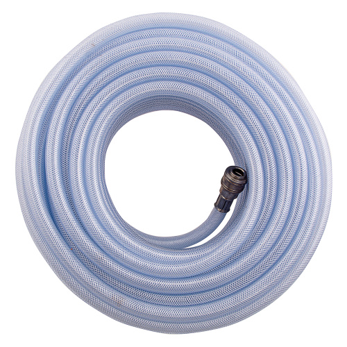 Шланг пневматический ПВХ, 10 x 16 мм, 18 бар, армированный, прозрачный, быстросъемное соединение, 30 м Stels по ценам производителя в Екатеринбурге с доставкой по всей России