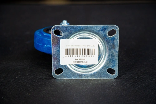 Колесо поворотное резина SRCL 42 100 мм (F) по ценам производителя в Екатеринбурге с доставкой по всей России