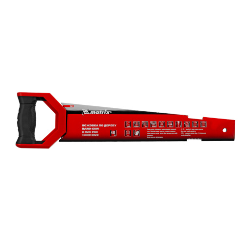 Ножовка по дереву UNIVERSAL, 400 мм, две рабочие кромки 13-14 TPI и 7-8 TPI, тефлоновое покрытие Matrix по ценам производителя в Екатеринбурге с доставкой по всей России