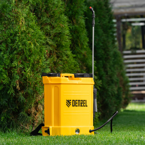 Опрыскиватель ранцевый аккумуляторный D-12LA, 12 л, 12 В, 8 Ач Denzel по ценам производителя в Екатеринбурге с доставкой по всей России