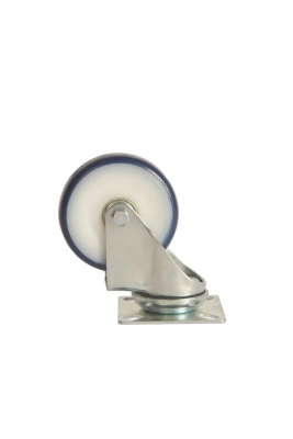 Колесо аппаратное поворотное SCv 92 75 мм (синяя резина) по ценам производителя в Екатеринбурге с доставкой по всей России