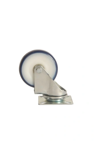 Колесо аппаратное поворотное SCv 92 75 мм (синяя резина) по ценам производителя в Екатеринбурге с доставкой по всей России