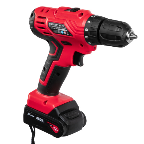 Дрель-шуруповерт аккумуляторная MCDL-12-02, Li-Ion, 12 В, 2 акк. MTX по ценам производителя в Екатеринбурге с доставкой по всей России