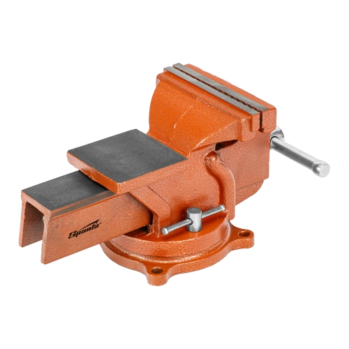 Тиски слесарные, 150 мм, поворотные, с наковальней Sparta по ценам производителя в Екатеринбурге с доставкой по всей России