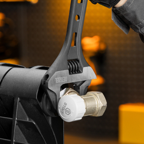 Ключ разводной, 300 мм, CrV, кованый Denzel по ценам производителя в Екатеринбурге с доставкой по всей России