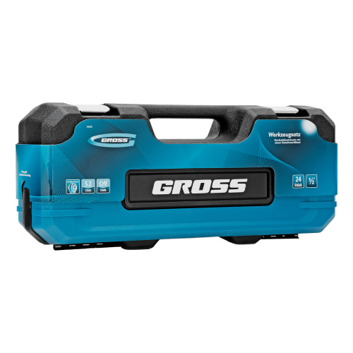 Набор инструментов, 1/2", CrV, 120 зубьев, 24 предмета Gross по ценам производителя в Екатеринбурге с доставкой по всей России