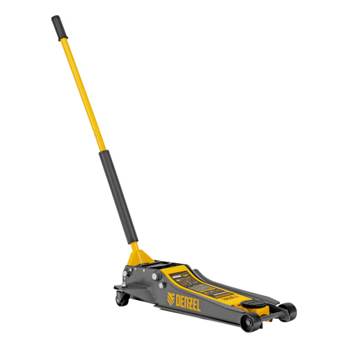 Домкрат гидравлический подкатной, 3 т, 85-610 мм, быстрый подъем, низ. подхват, проф, SUV Denzel по ценам производителя в Екатеринбурге с доставкой по всей России